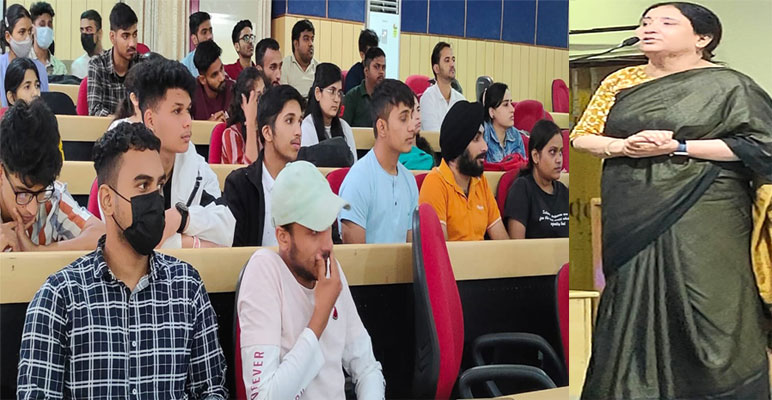 दून विश्वविद्यालय में नव प्रवेशित विद्यार्थियों के लिए ओरिएंटेशन कार्यक्रम