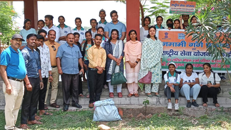 श्रीदेव सुमन विवि और गवर्नमेंट कॉलेज चिन्यालीसौड़ में मनाया गया पर्यावरण दिवस