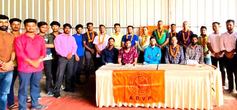 रामगोपाल रतूड़ी बनें छात्र संगठन अभाविप के नगर अध्यक्ष