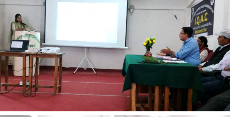 गवर्नमेंट डिग्री कॉलेज चंद्रबदनी नैखरी में नैक की तैयारियां