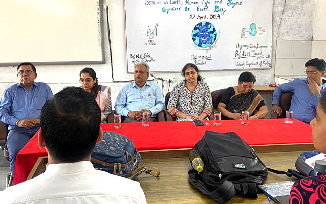 श्री देव सुमन विवि के जंतु विज्ञान विभाग में पृथ्वी दिवस पर कार्यक्रम
