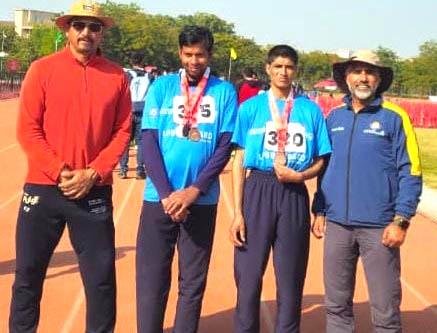 राष्ट्रीय स्तर पर छा गए कीर्तिनगर के दिव्यांग खिलाड़ी राहुल   और राजेंद्र