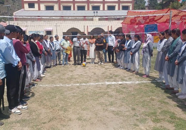 गवर्नमेंट डिग्री कॉलेज नौघर लंबगांव का वार्षिक क्रीड़ा महोत्सव