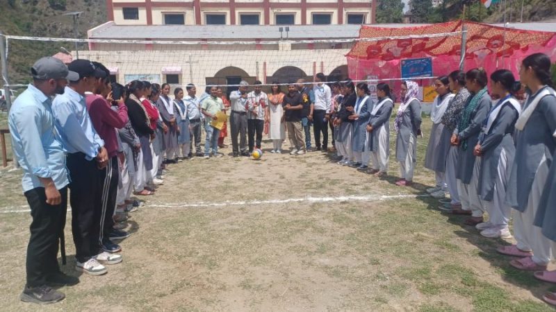 गवर्नमेंट डिग्री कॉलेज नौघर लंबगांव का वार्षिक क्रीड़ा महोत्सव