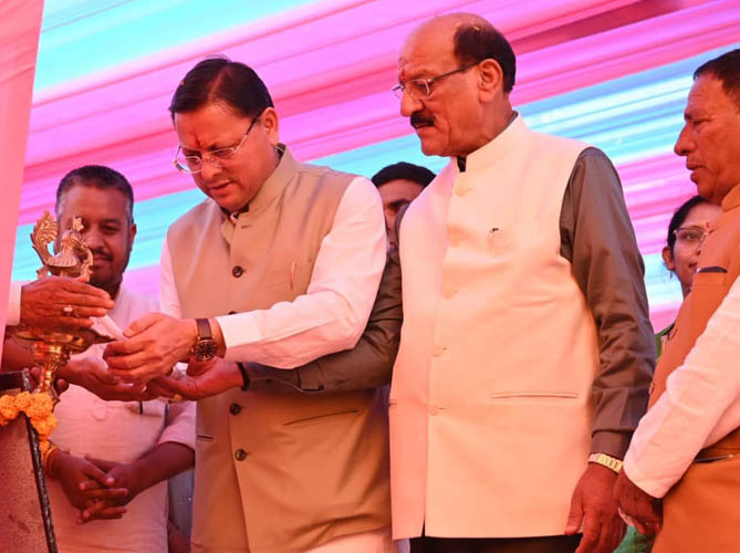 सीएम धामी ने  गजा घंटाकर्ण महोत्सव-2026 का शुभारंभ किया