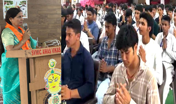छात्र संगठन अभाविप ने मेधावी छात्र/छात्राओं को किया सम्मानित