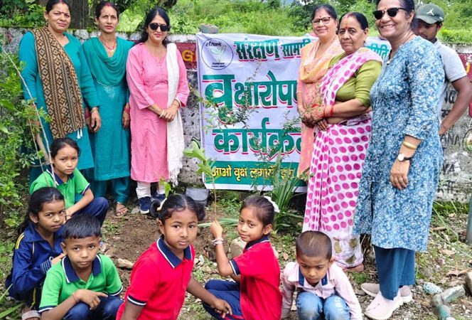 संरक्षण सामाजिक कल्याण समिति का पौधा रोपण अभियान जारी