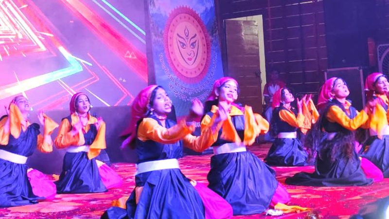 सिद्धपीठ मां श्री कुंजापुरी पर्यटन एवं विकास मेले  की तीसरी सांस्कृतिक संध्या में स्कूली बच्चों ने जमाया रंग