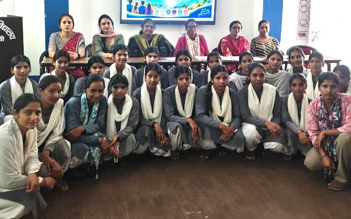 गवर्नमेंट डिग्री कॉलेज पावकी देवी में सेवा संकल्प अभियान